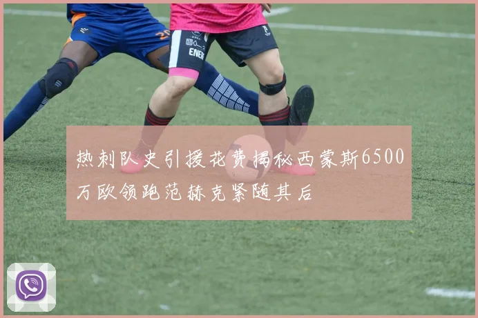 热刺队史引援花费揭秘西蒙斯6500万欧领跑范赫克紧随其后